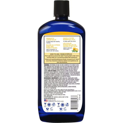 Dr. Teals Foaming Bath With Pure Epsom Salt, Prebiotic Lemon Balm & Essential Oils product detail