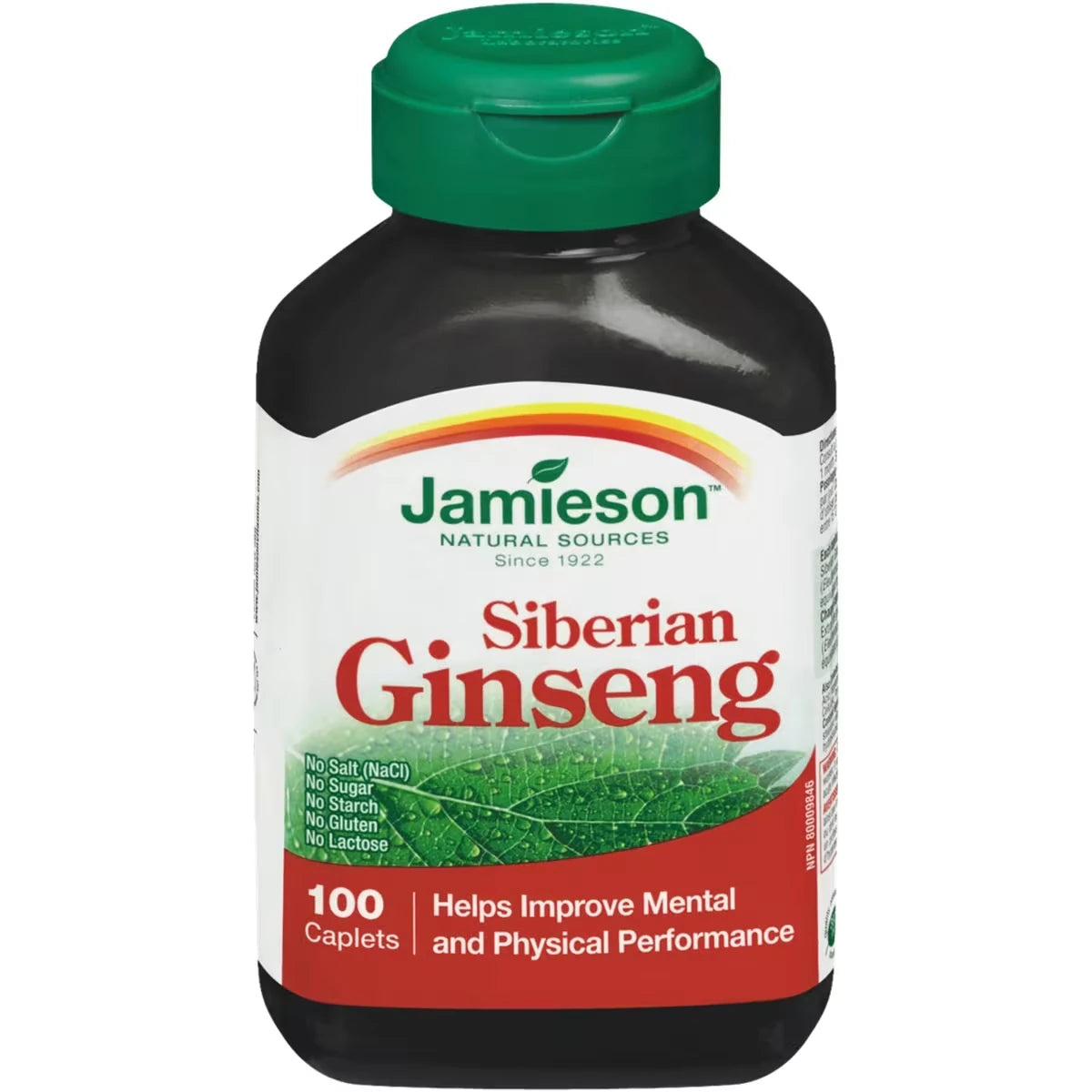 Jamieson Siberian Ginseng front package