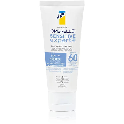 Garnier Sensitive Expert+ Body Sunscreen Lotion SPF 60 front package