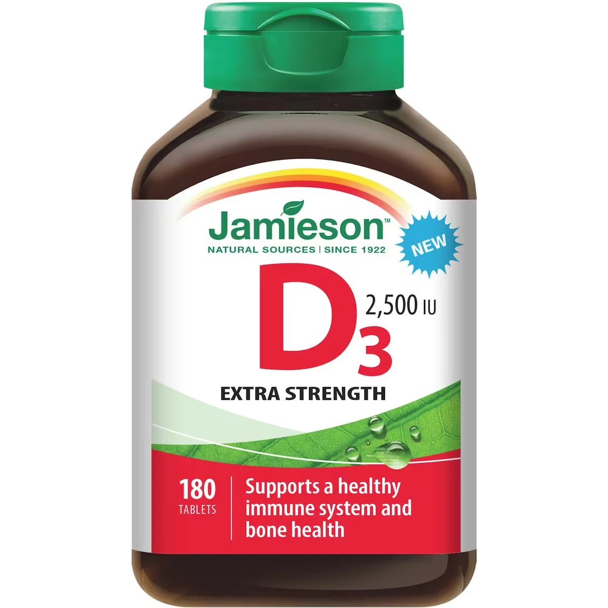 Jamieson Vitamin D3 2,500IU front package