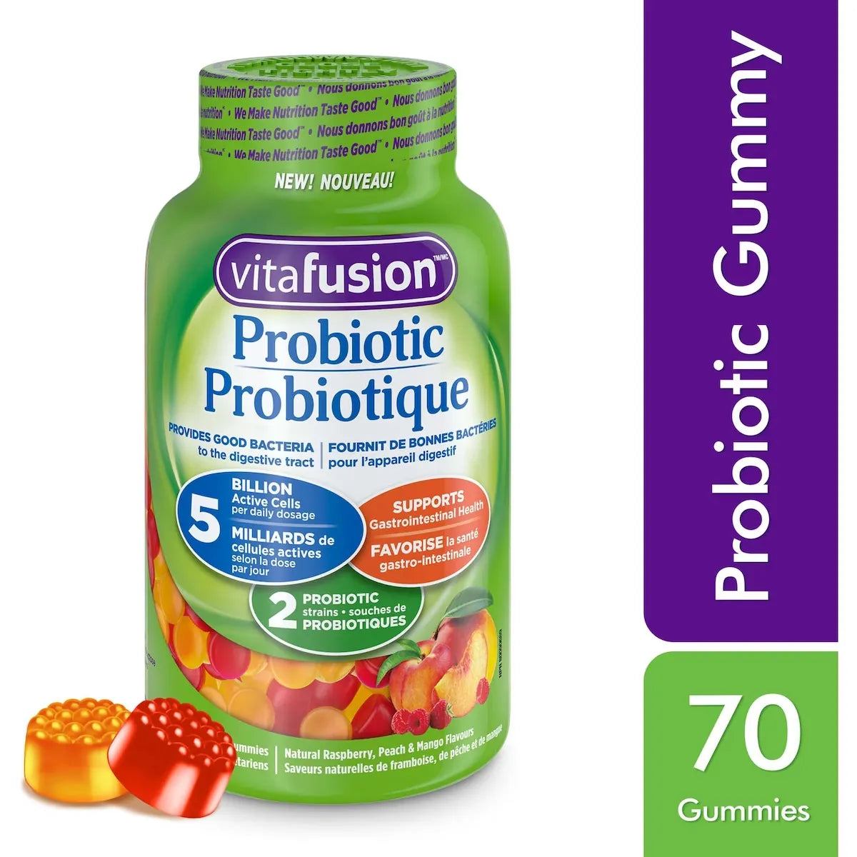 Vitafusion Probiotic Gummies product detail
