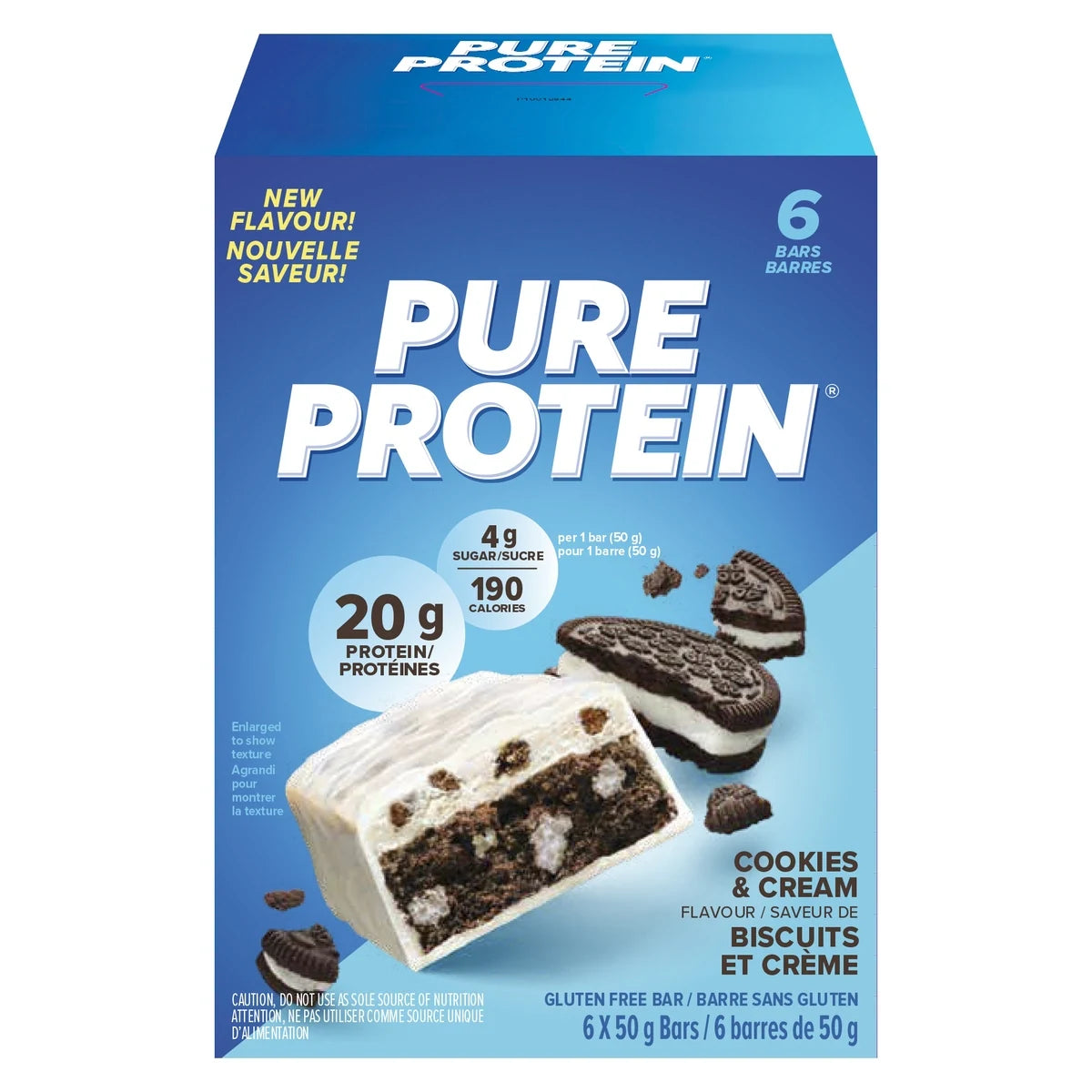 Pure Protein Cookies & Cream front package