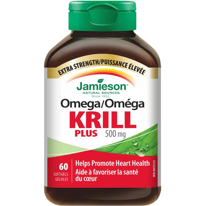 Jamieson Omega Krill Plus 500mg product detail