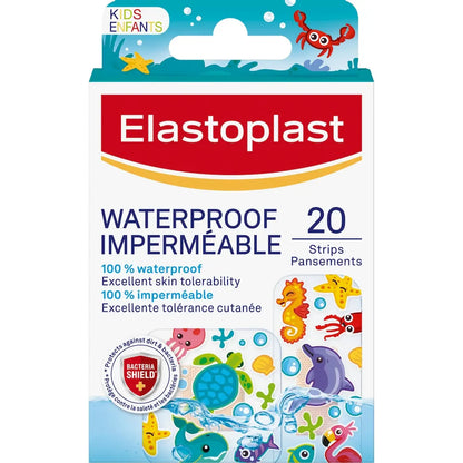 Elastoplast Kids 100% Waterproof front package