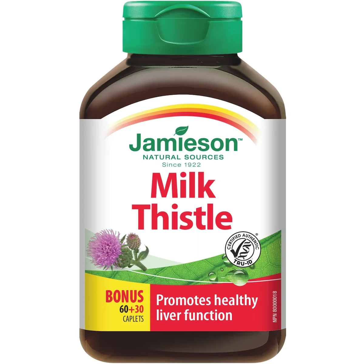Jamieson Milk Thistle front package