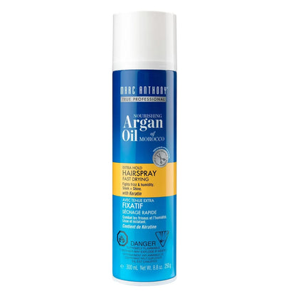 Marc Anthony Nourishing Argan Oil of Morocco Extra Hold Hairspray front package