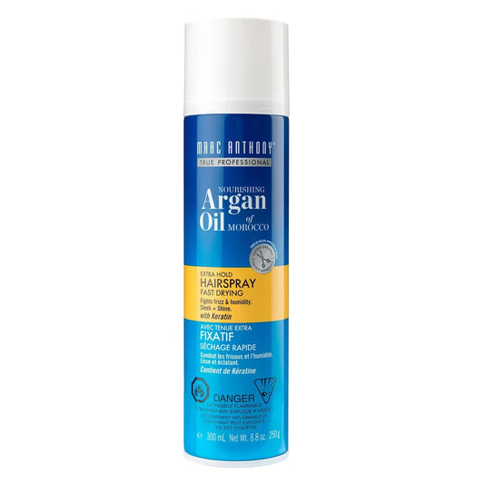 Marc Anthony Nourishing Argan Oil of Morocco Extra Hold Hairspray front package