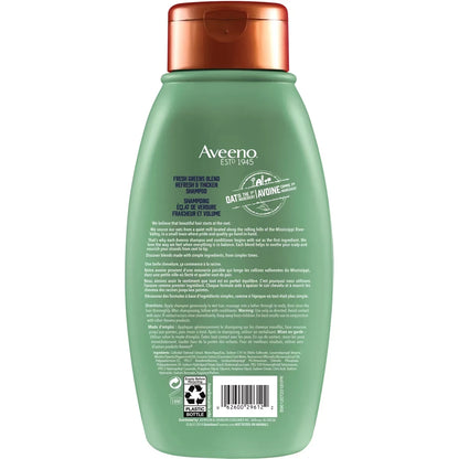 Aveeno Fresh Greens Blend Shampoo product detail