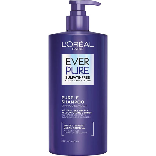 L'Oréal Paris Toning Shampoo, EverPure Purple, Sulfate-Free product image