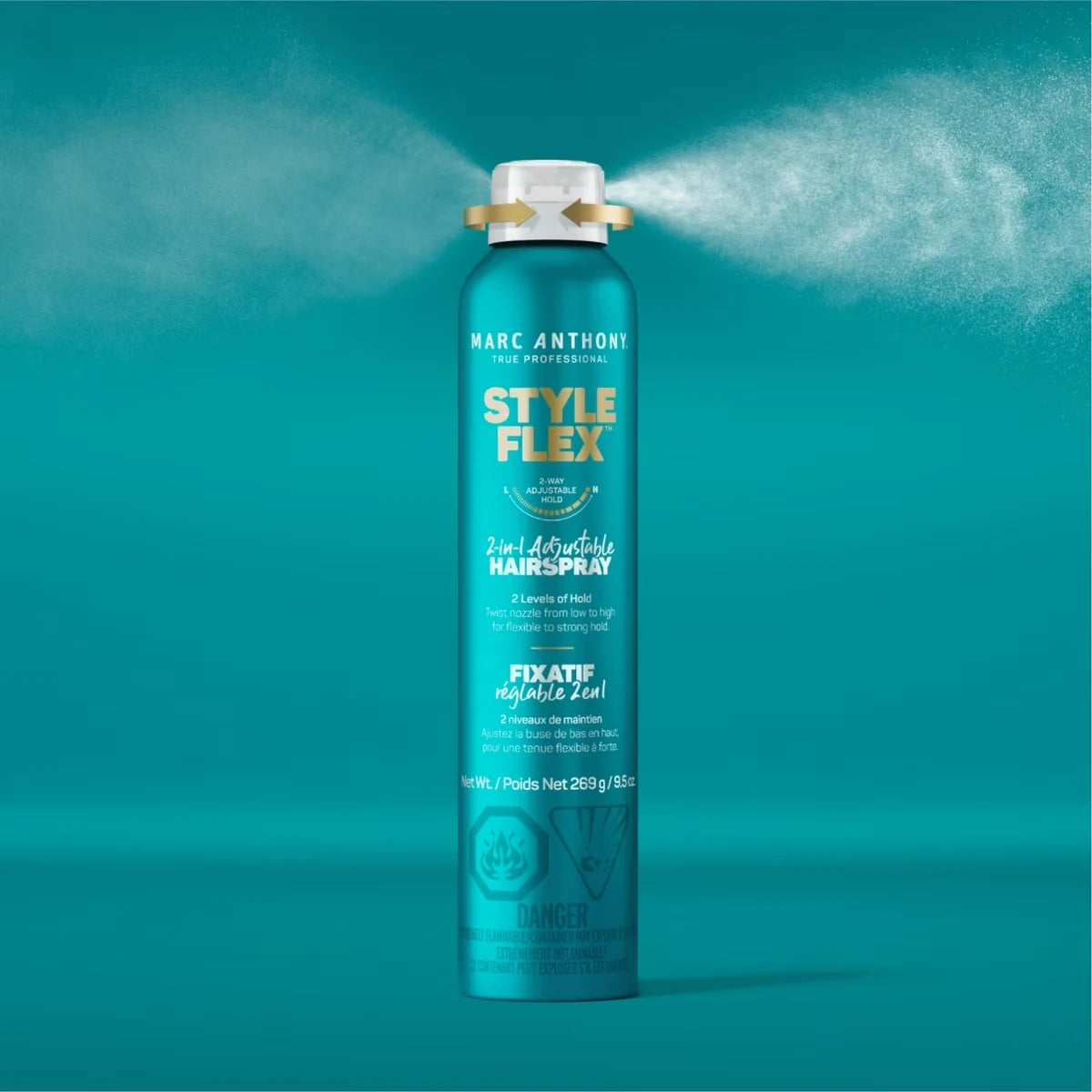 Marc Anthony Style FlexTM 2-IN-1 Adjustable Hairspray product detail