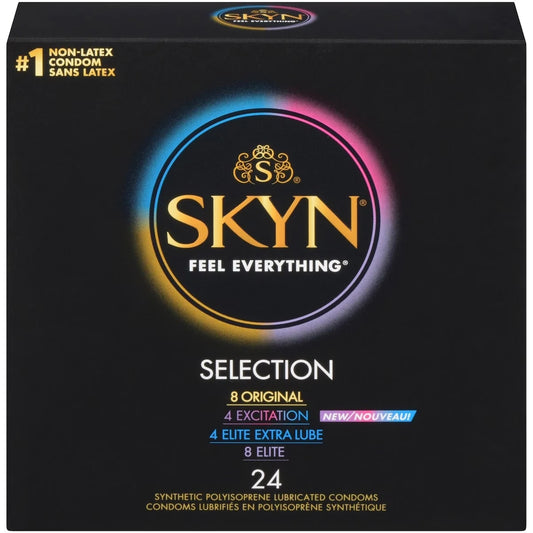Skyn Selection Non Latex Variety Pack Condom front package