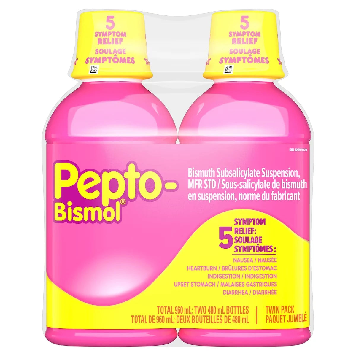 Pepto Bismol Pepto 480 mL Twins for Canada product image