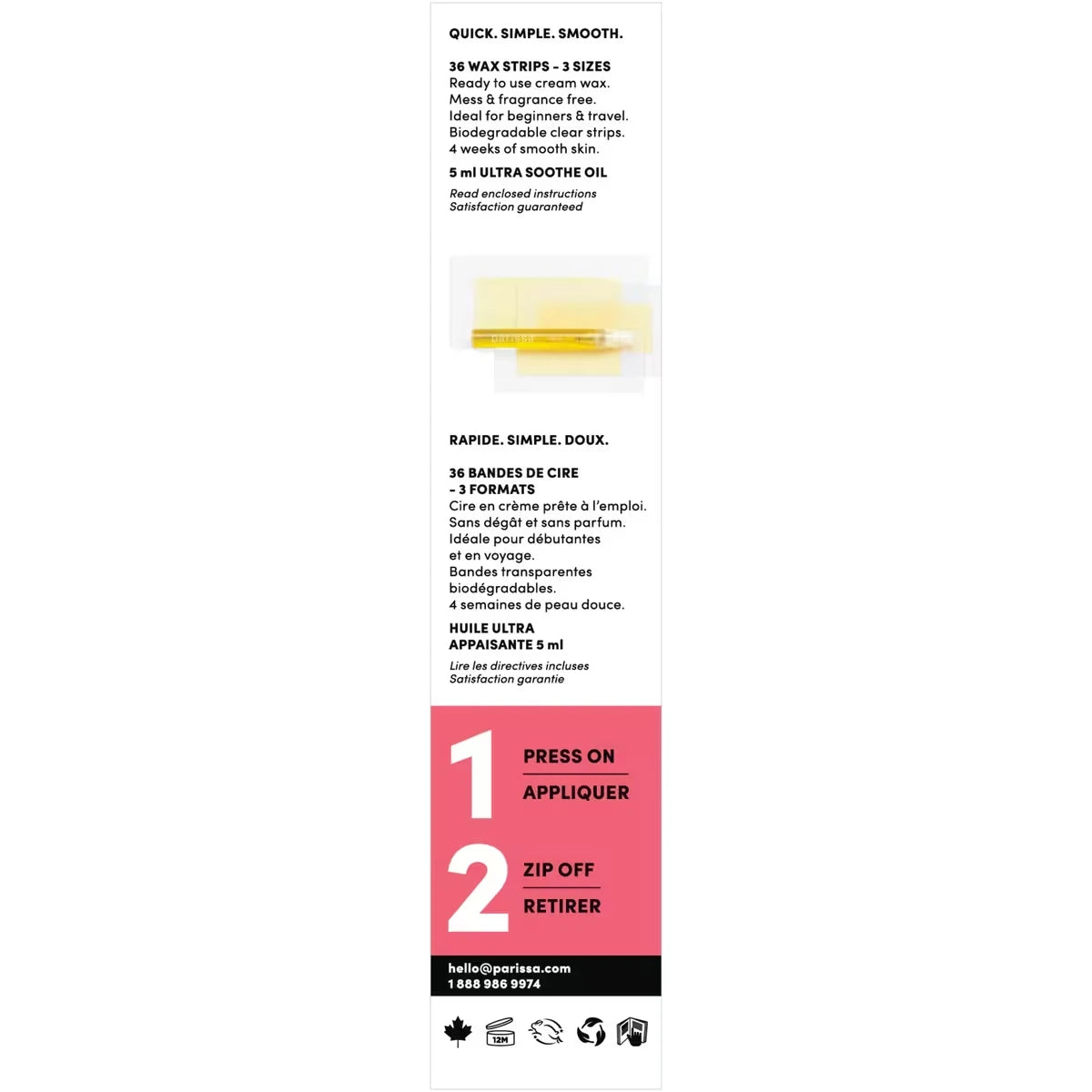 Parissa Wax Strips Bikini & Underarm product image