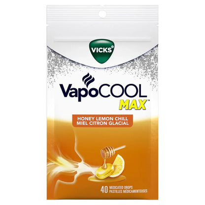 Vicks VapoCool Drops Honey front package