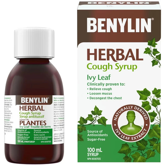 Benylin Herbal Cough Syrup, Ivy Leaf product image