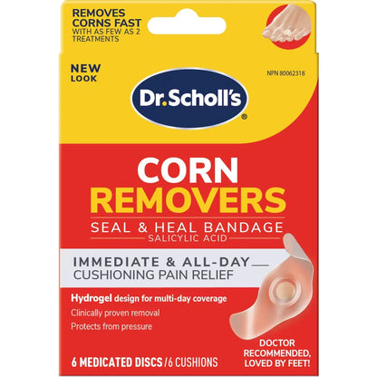 Dr. Scholl's DS Duragel Corn Removers 6ct 6 count front package