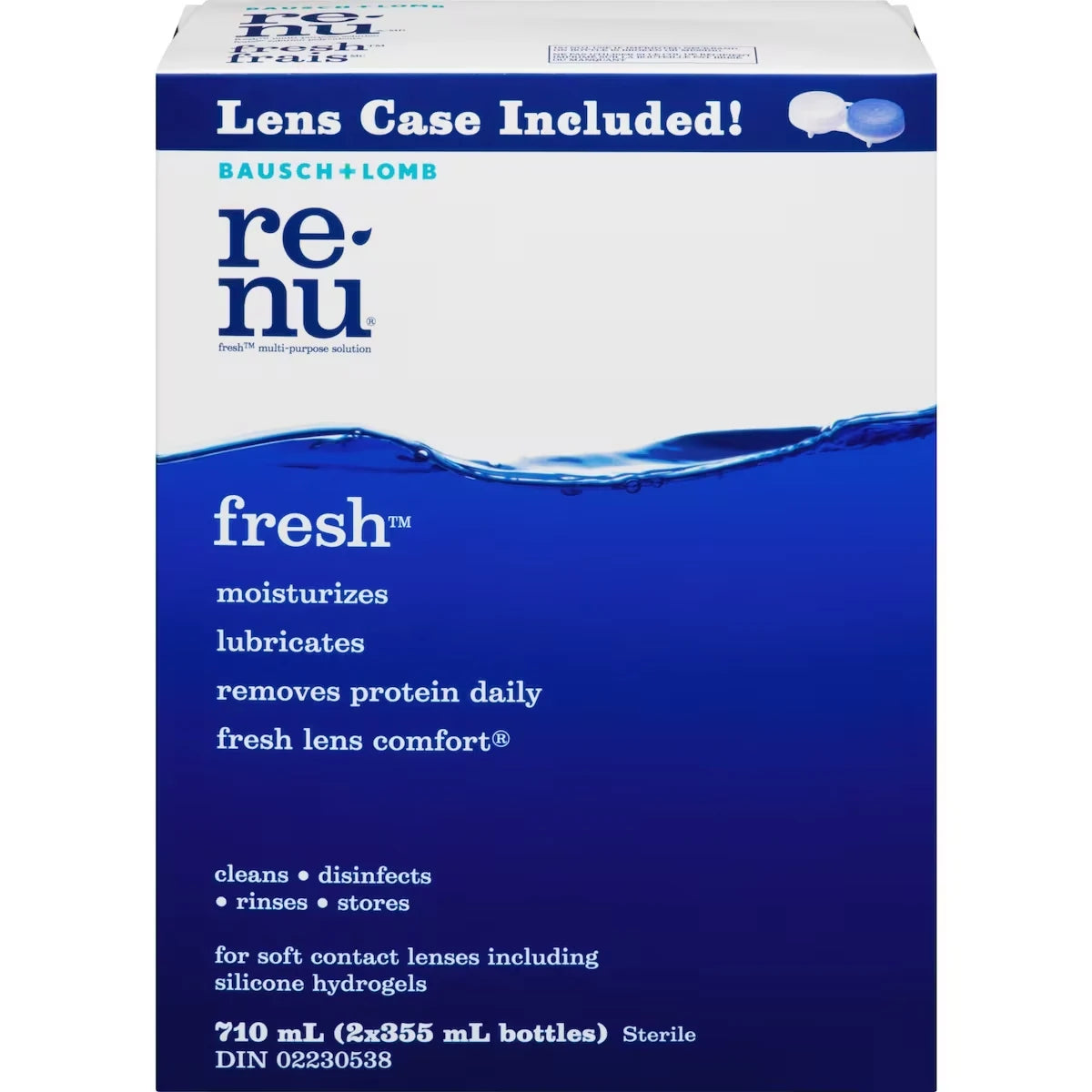 Renu fresh Twin Pack 710 mL front package