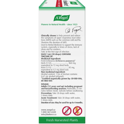 A Vogel Echinaforce Immune Support for cold and flu product detail