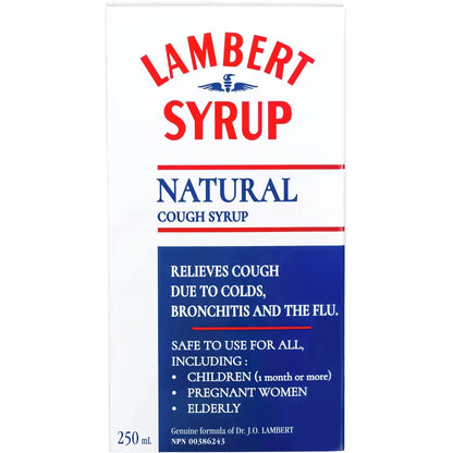 Lambert Syrup front package