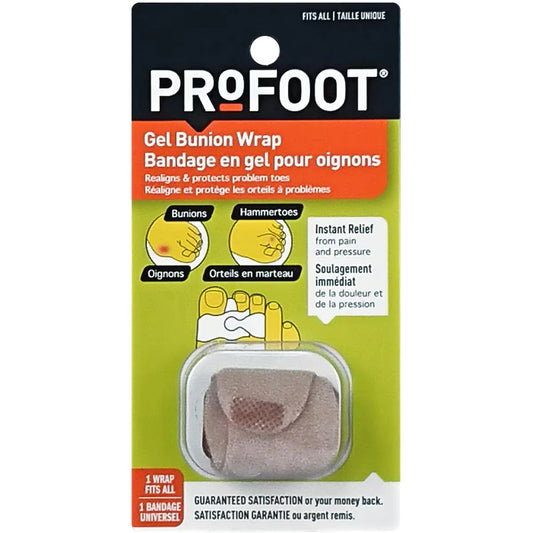 Profoot Gel Bunion Wrap front package