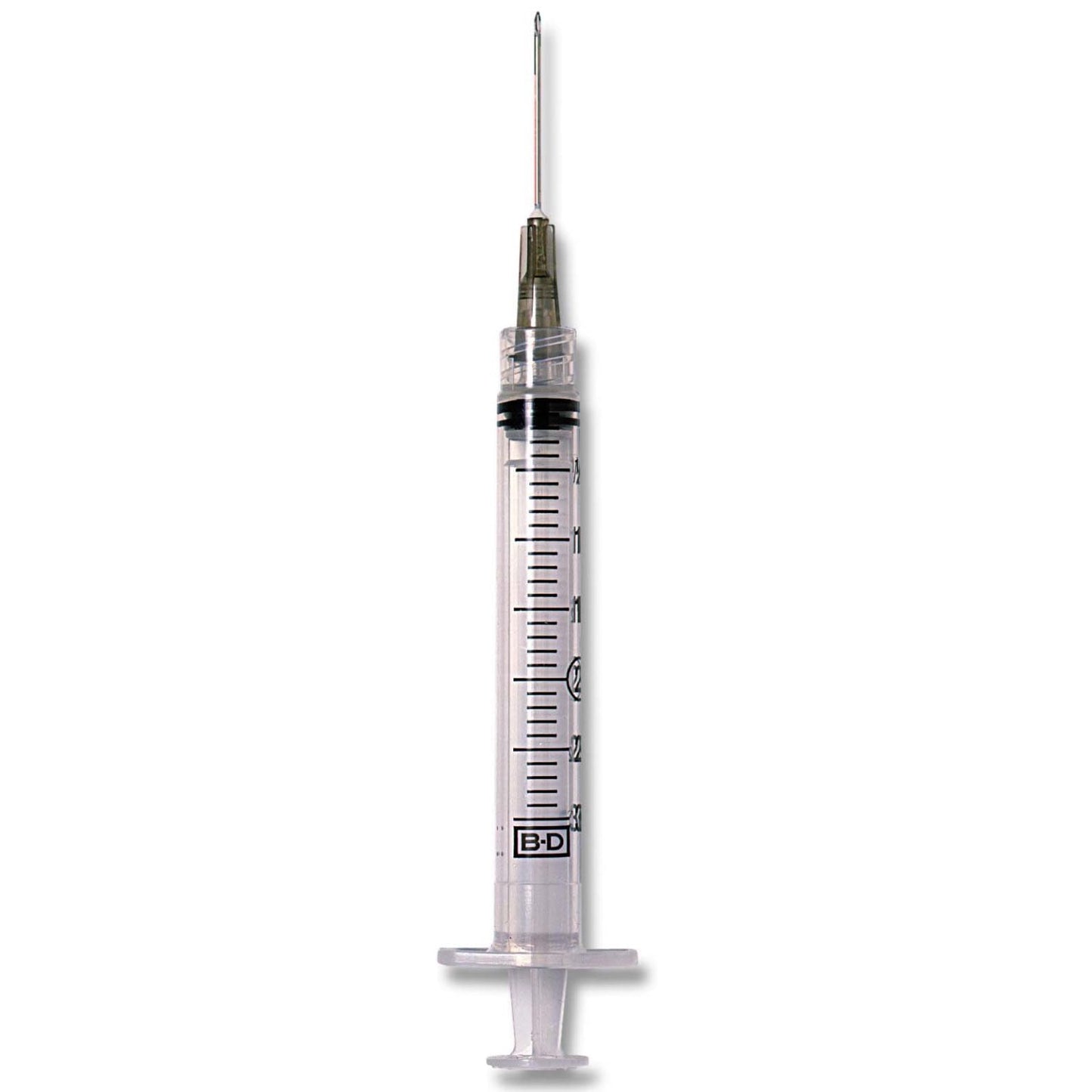 3 mL LL Syringes with Needle Pack of 100 Syringes 25 g x 5 / 8 in