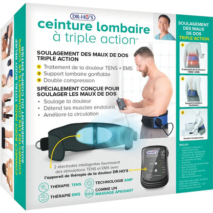 Dr-Ho's Triple Action Back Belt front package