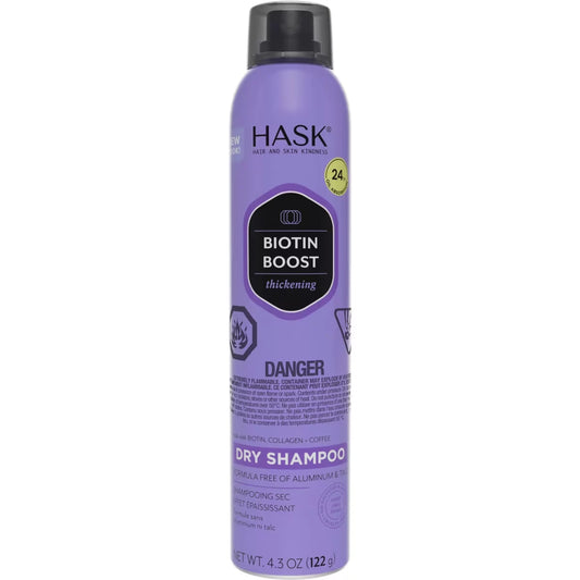 HASK Biotin Boost Thickening Dry Shampoo front package
