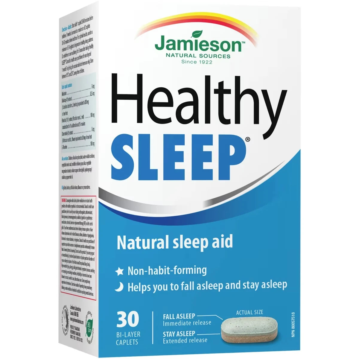 Jamieson HEALTHY Sleep front package