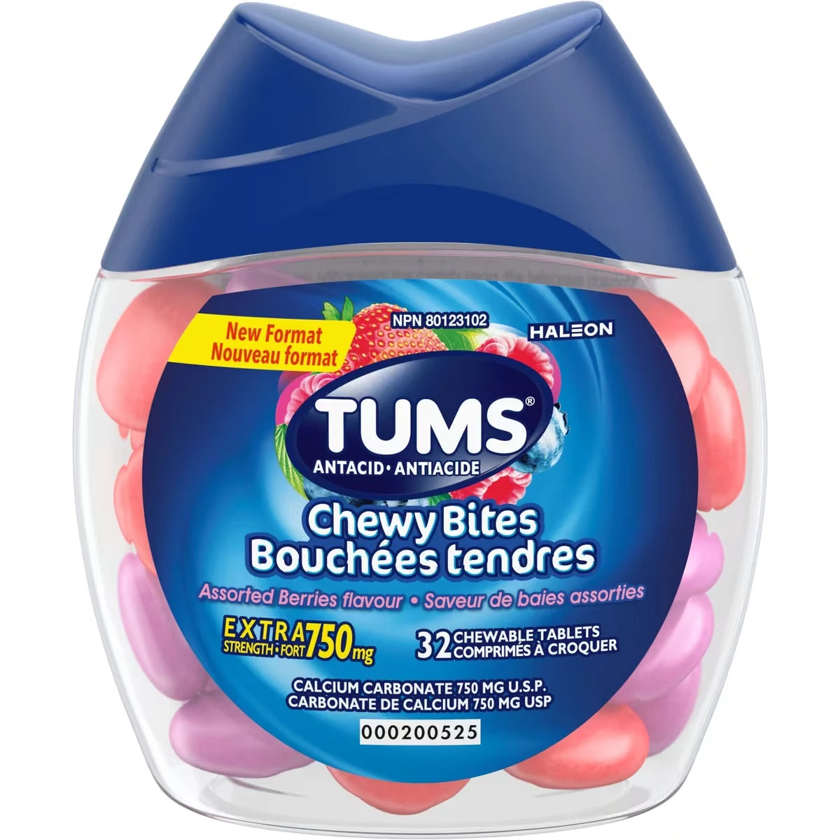 Tums Chewy Bites front package