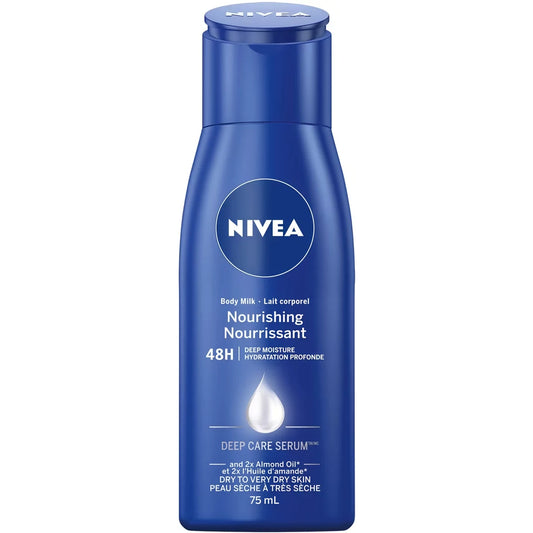 Nivea Nourishing Body Milk Travel Size front package