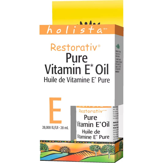 Holista Restorativ® Pure Vitamin E Oil 28000 IU front package