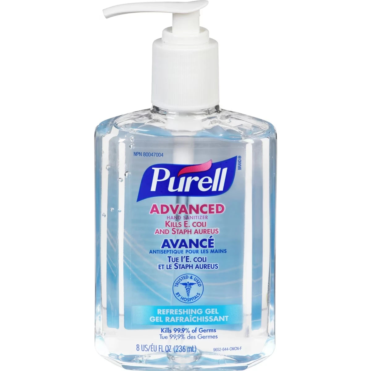 Purell Advanced Hand Sanitizer Refreshing Original Gel front package
