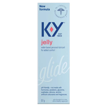K-Y Jelly Water Based Personal Lubricant front package