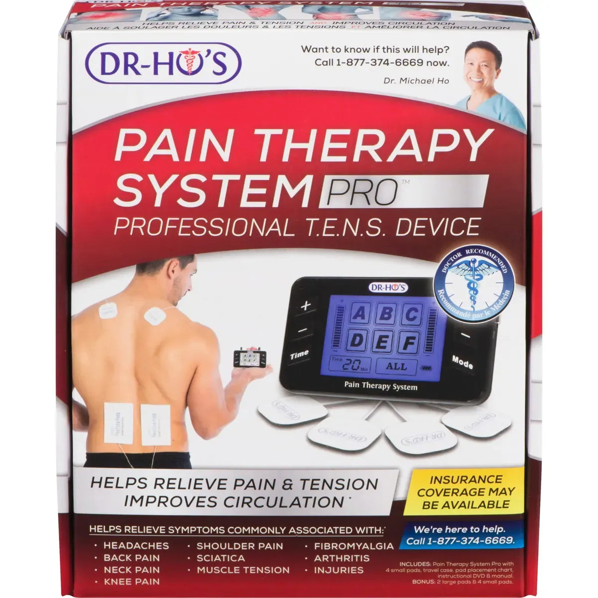 Dr-Ho's Pain Therapy System PRO front package