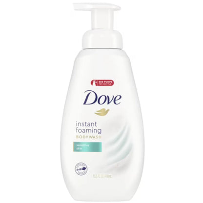 Dove Body Wash Sensitive Shower Foam front package