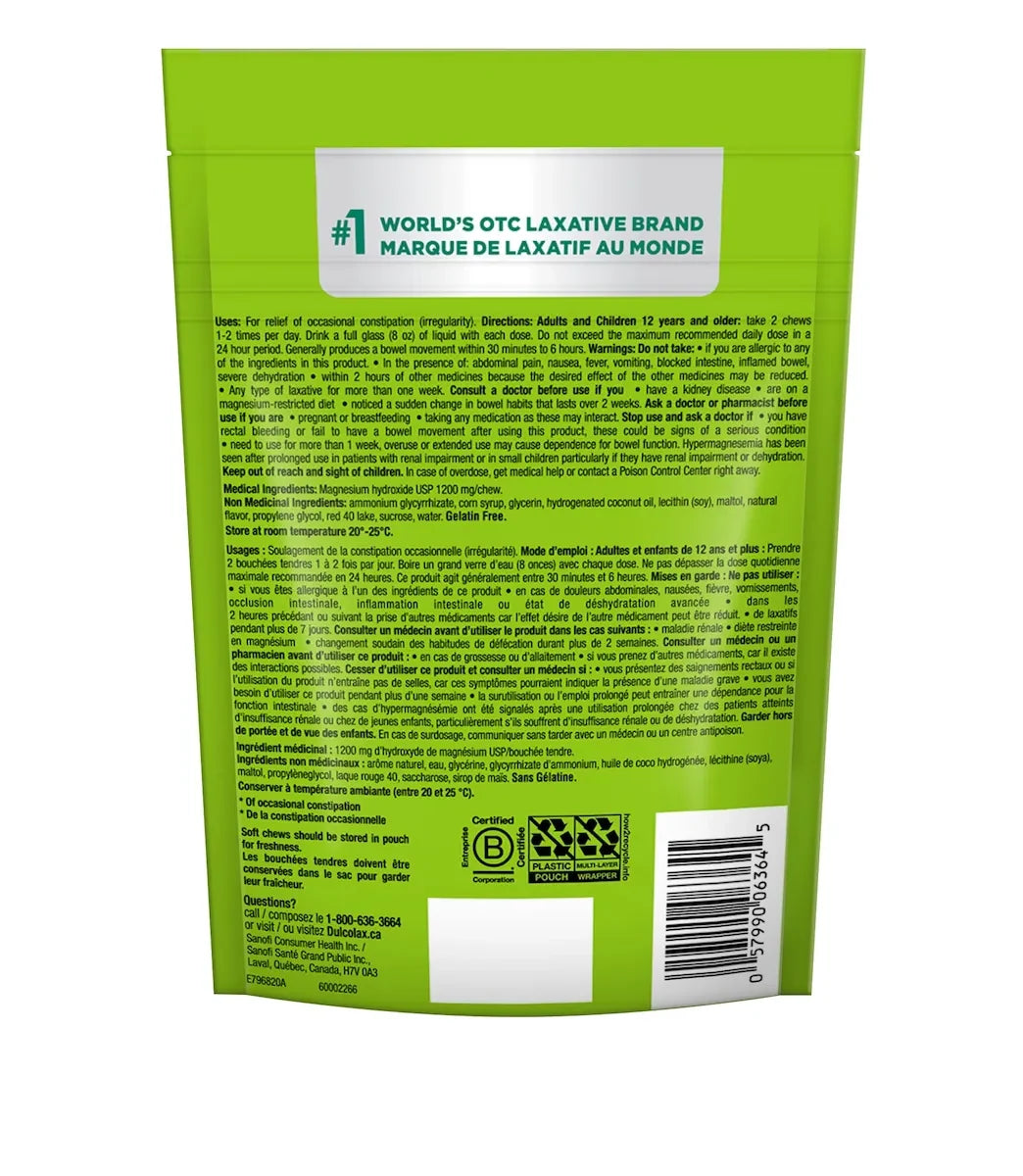 Dulcolax Soft Chews product detail