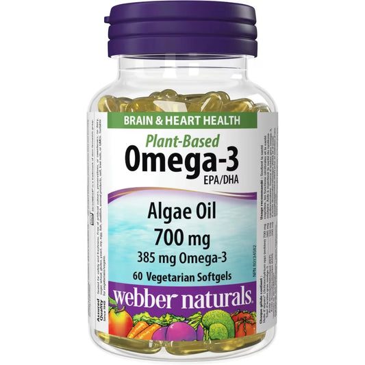 Webber Plant-Based Omega-3 front package