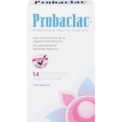 Probaclac Vaginal front package