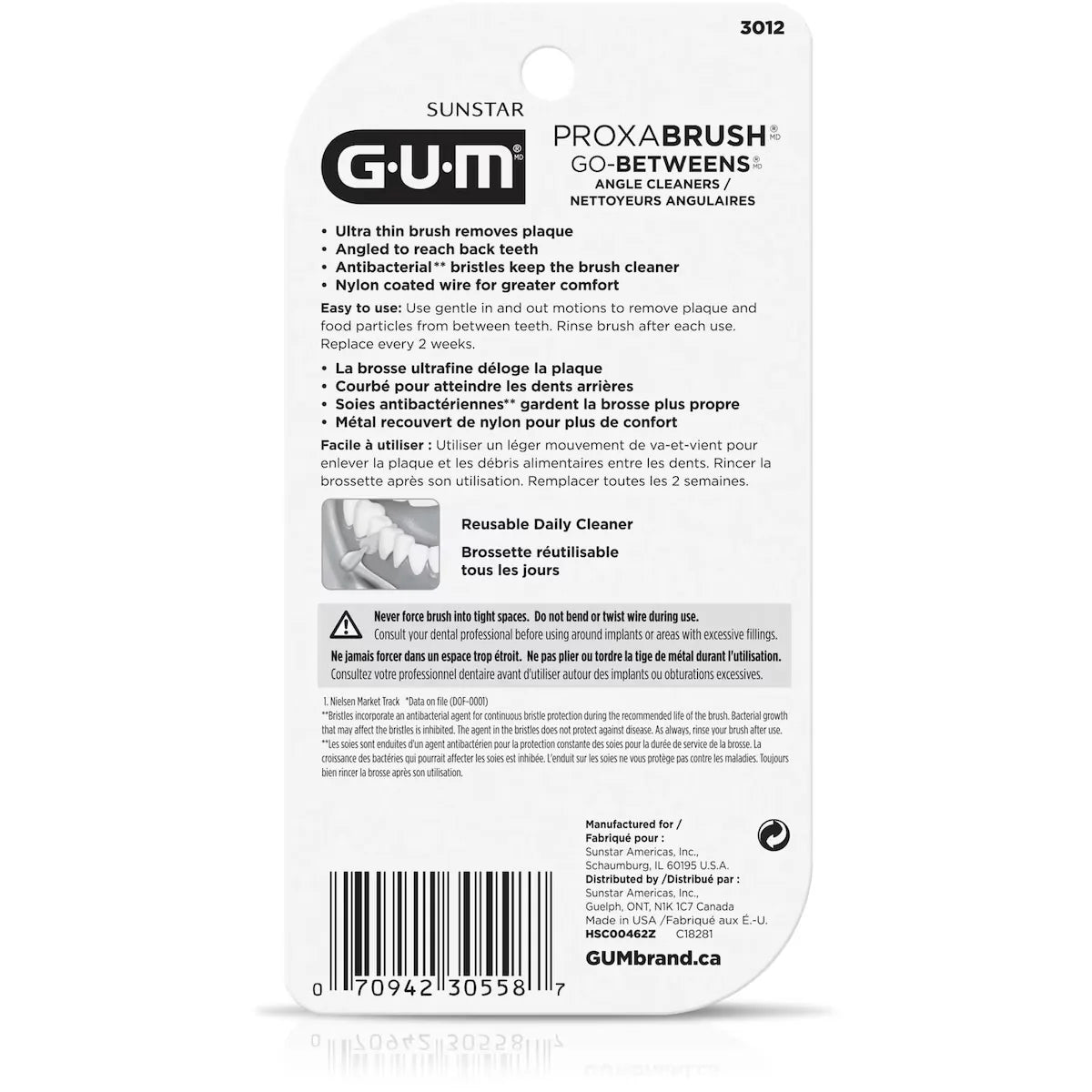 Gum proxabrush , Angle Cleaner, Tight - 6Ct product detail
