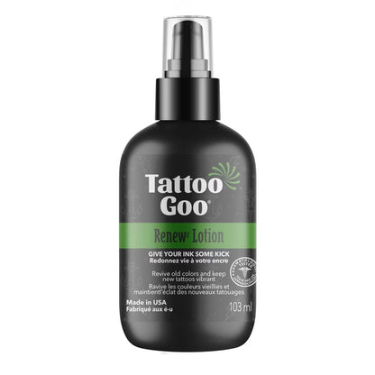 Tattoo Goo RenewTM Lotion front package