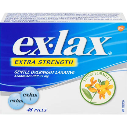 Ex-Lax Extra Strength Pills front package