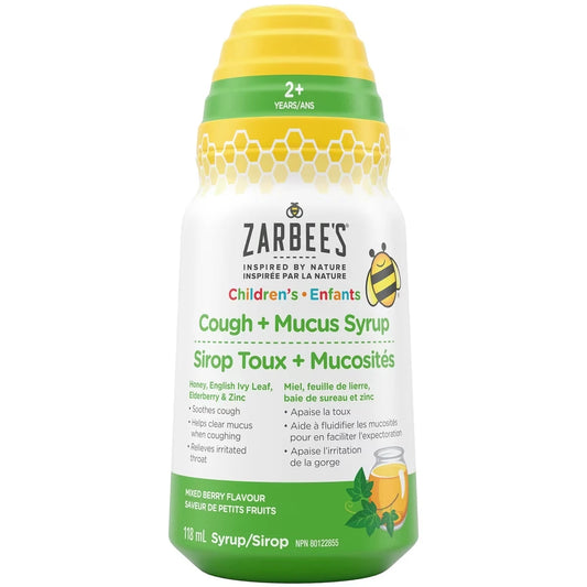 Zarbee's Children's Cough + Mucus Syrup product image