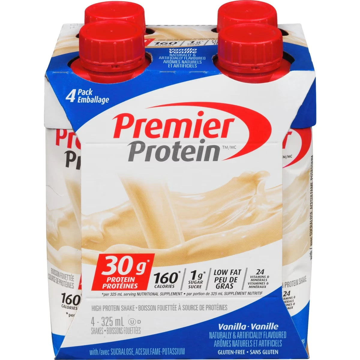 Premier Protein Vanilla Shake front package