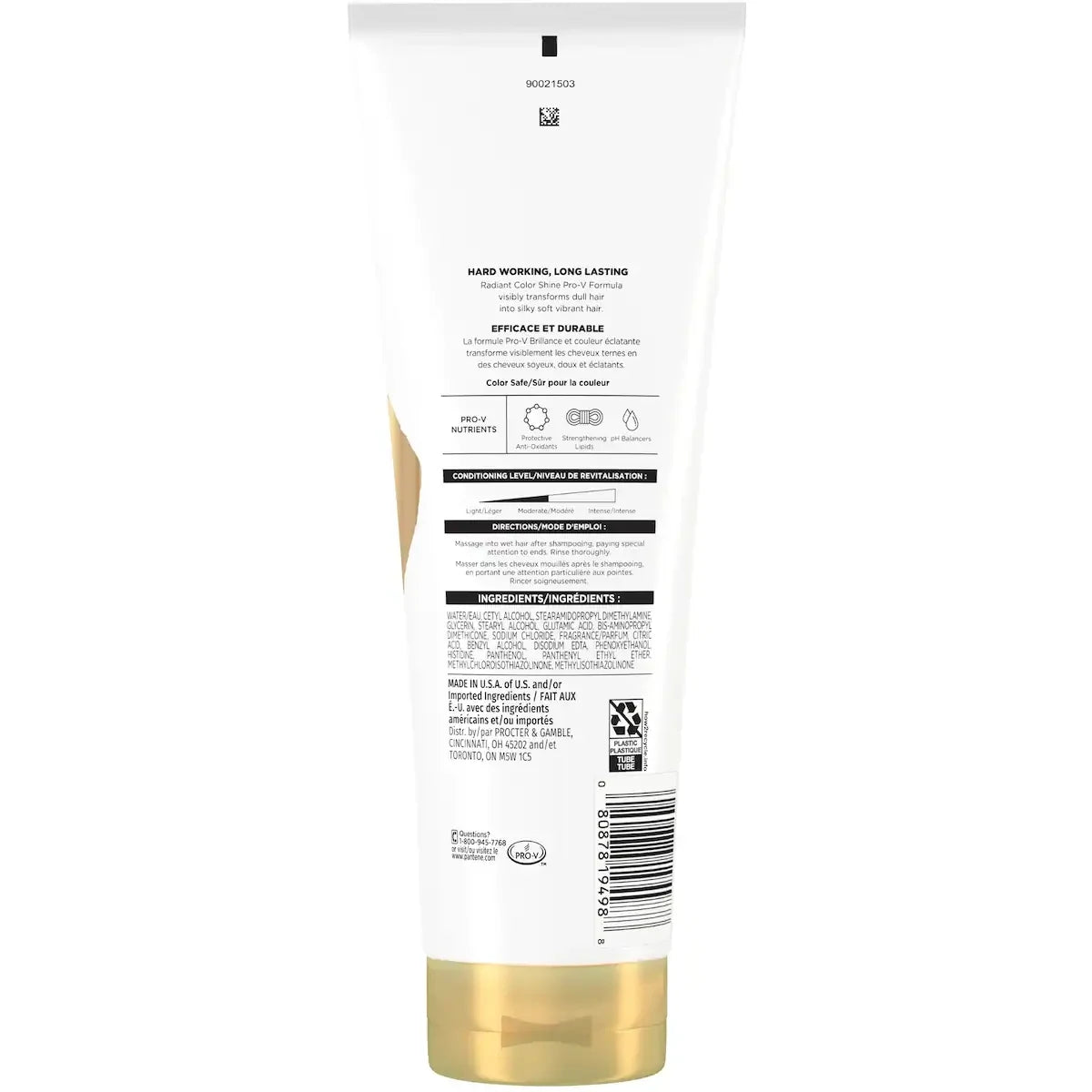 Pantene PRO-V Radiant Color Shine Conditioner product detail