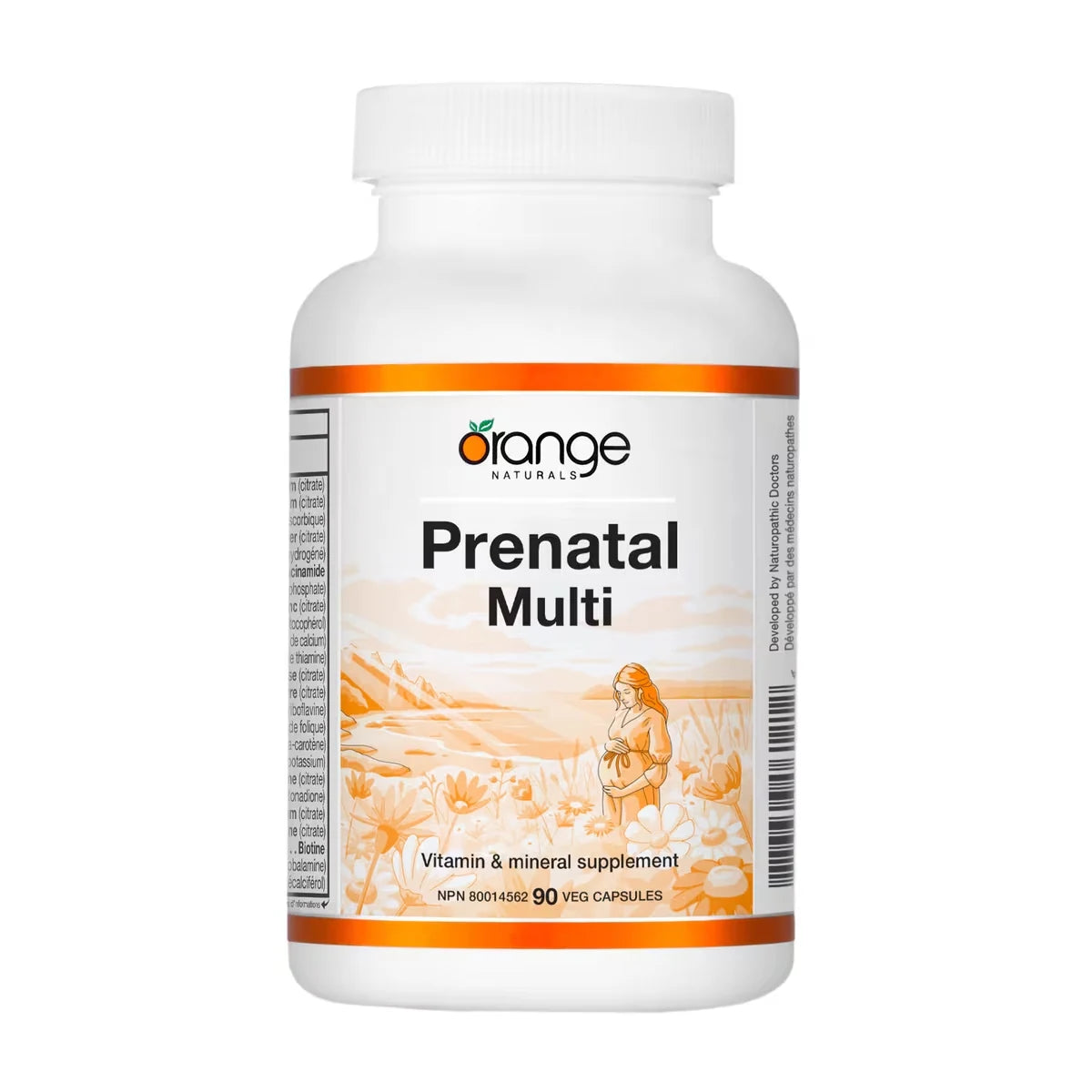 Orange Naturals Prenatal Multi (new formula) front package