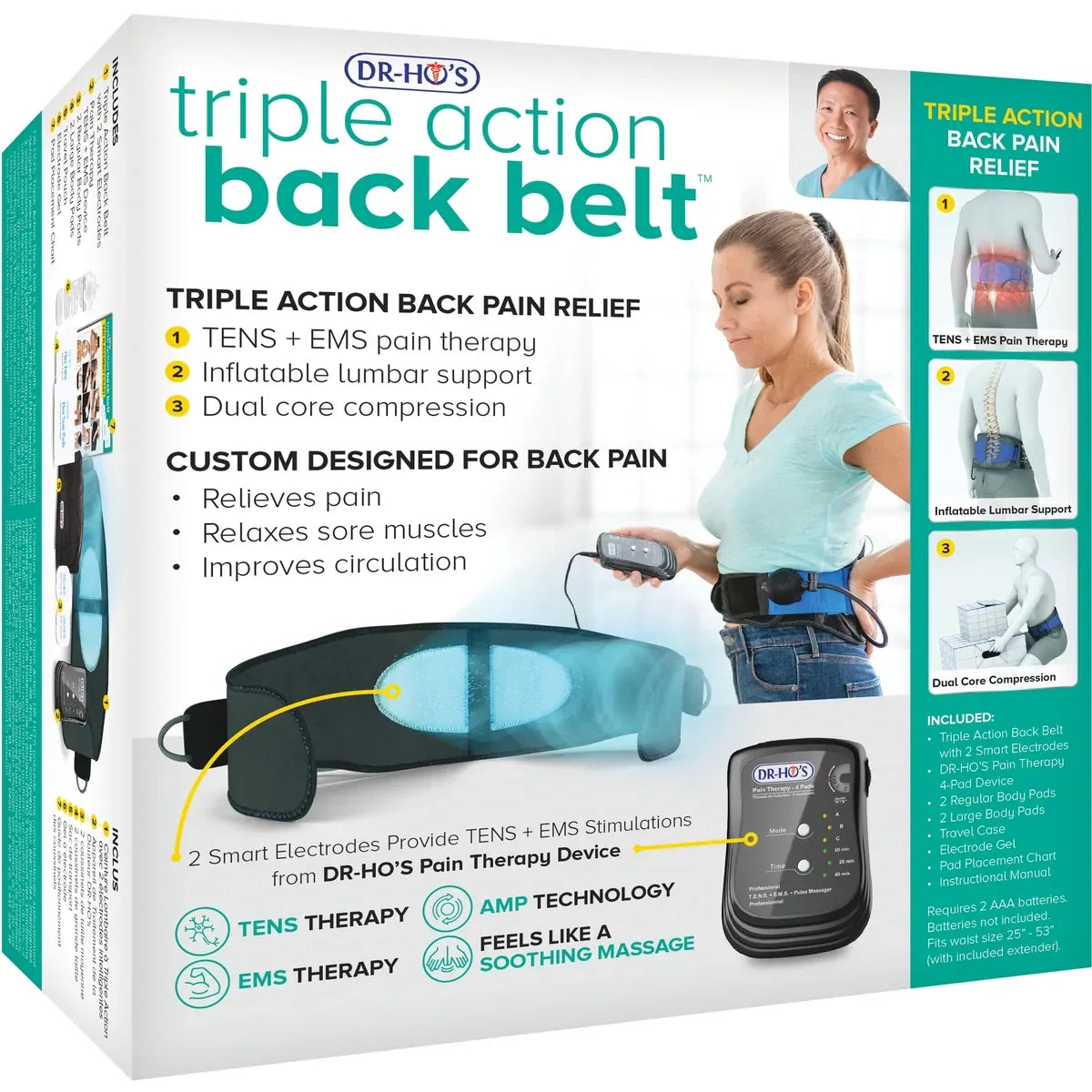 Dr-Ho's Triple Action Back Belt product detail