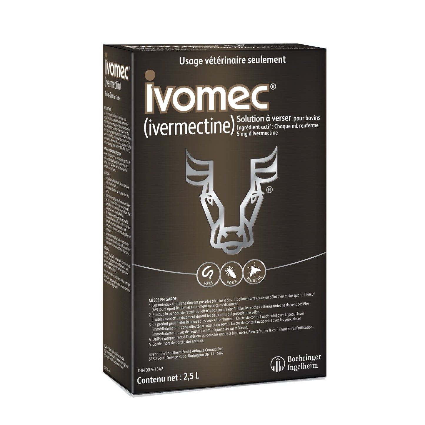 Ivomec Pour - on for Farm Animals 2.5 L 5 mg / mL