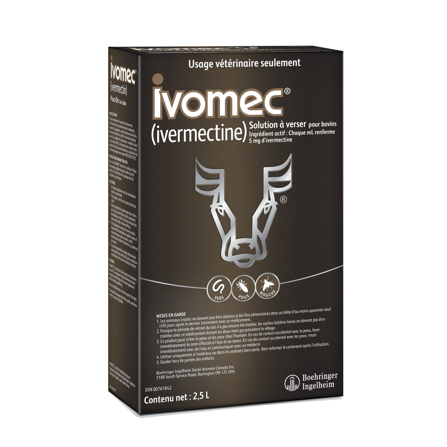 Ivomec Pour - on for Farm Animals 2.5 L 5 mg / mL