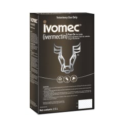 Ivomec Pour-On for Farm Animals, 5 mg/ml, 2.5 L - product image 2