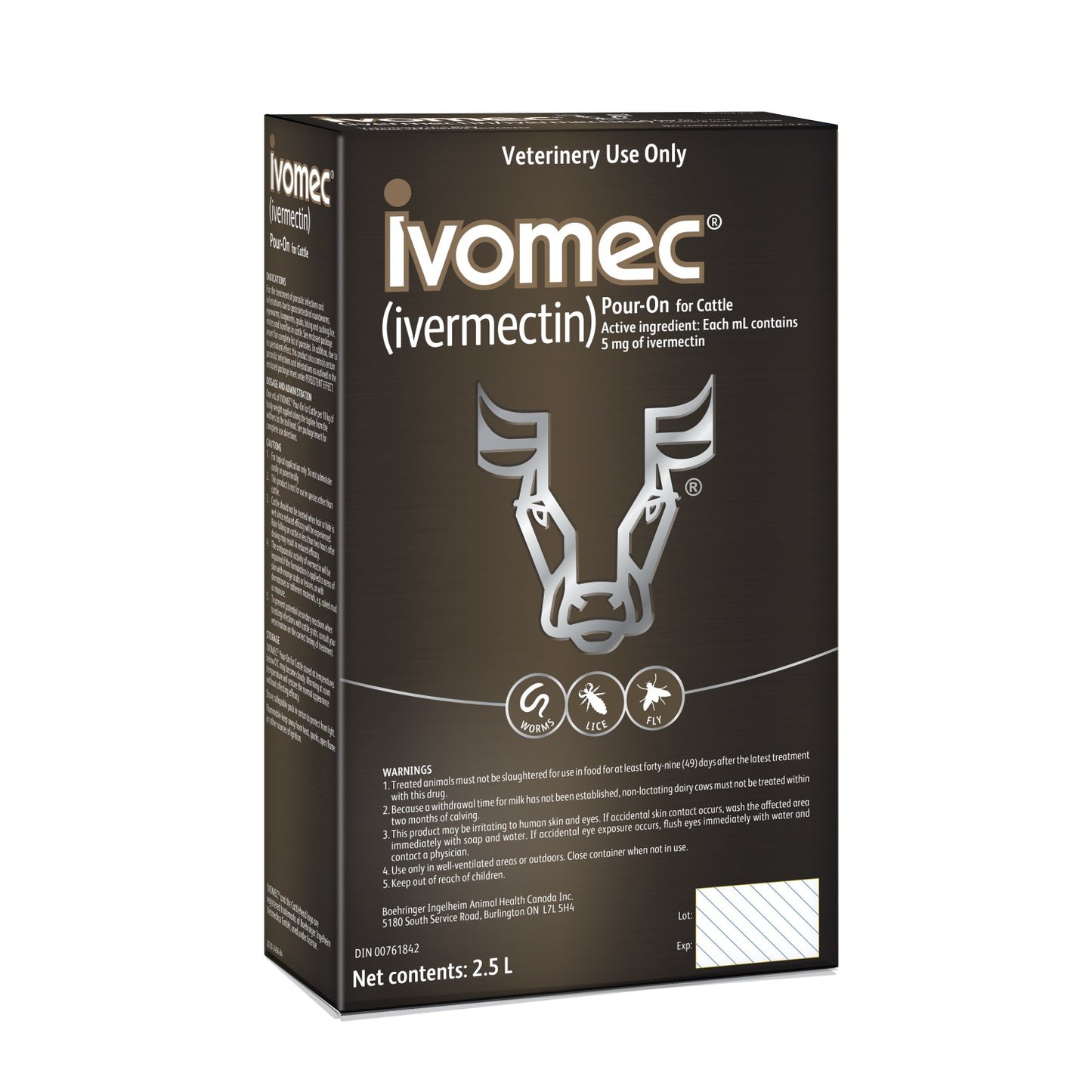 Ivomec Pour - on for Farm Animals 2.5 L 5 mg / mL